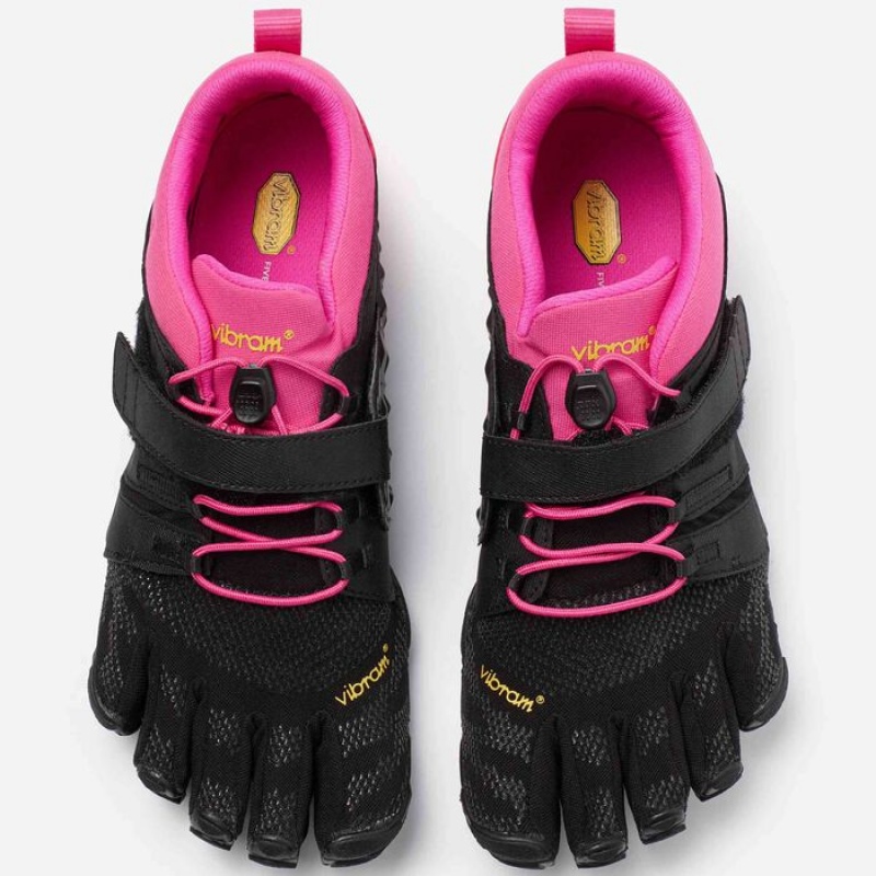 Vibram V-Train 2.0 Women's Training Shoes Black / Pink | QRBSO-4609