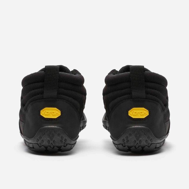 Vibram V-Trek Insulated Men's Hiking Shoes Black | SAWPM-9138