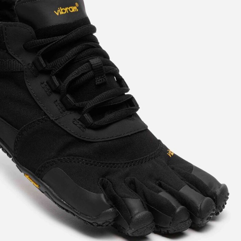 Vibram V-Trek Insulated Men's Hiking Shoes Black | SAWPM-9138