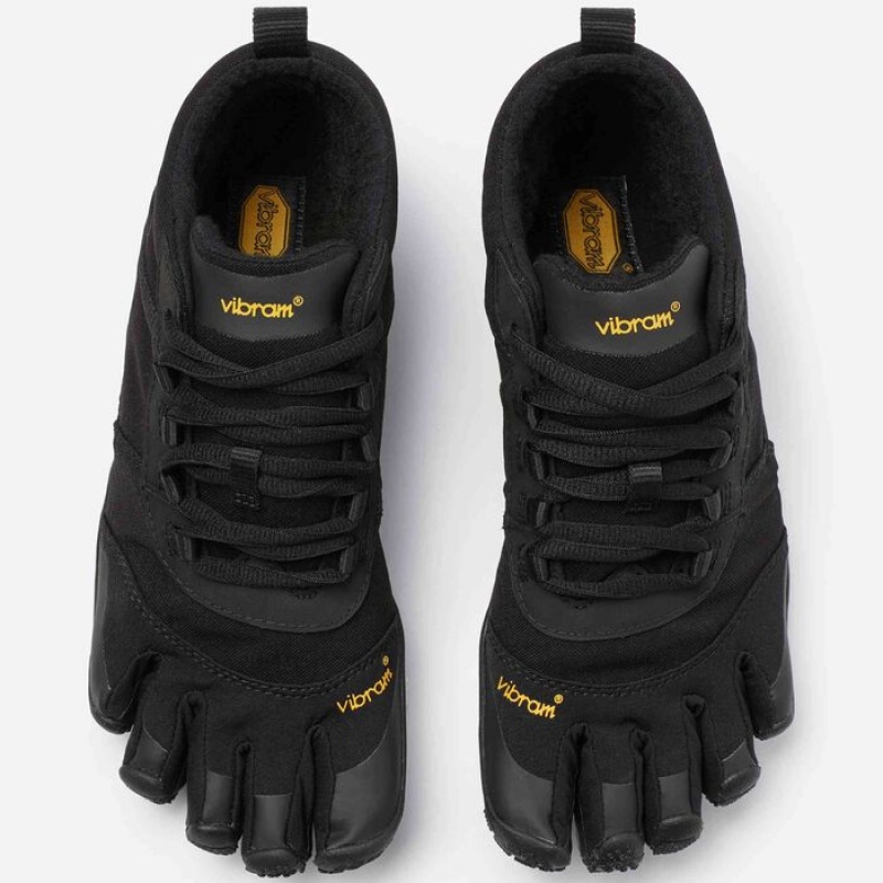 Vibram V-Trek Insulated Men's Lifestyle Shoes Black | GMUNW-7421