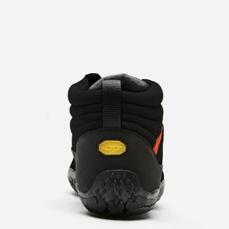 Vibram V-Trek Insulated Men's Lifestyle Shoes Black / Grey / Red | AYKTQ-2360