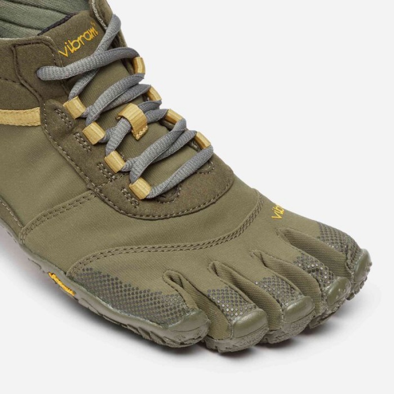 Vibram V-Trek Military Men's Lifestyle Shoes Dark Grey | QPVWJ-8193